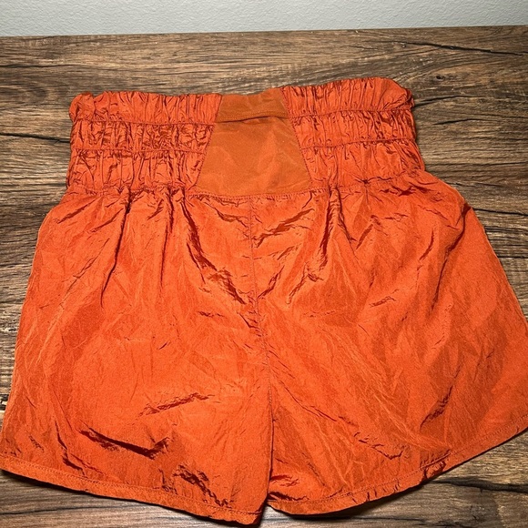 Free People Movement The Way Home Shorts Athletic Run Sporty Orange Size M - Picture 4 of 4